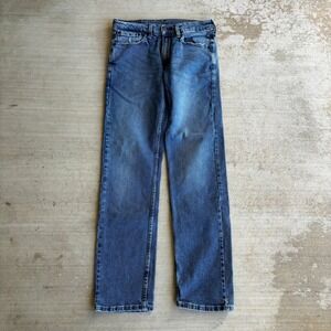 Levi's 505 Regular Fit Jeans Mens 31x32 Medium Wash Blue Straight Leg Denim